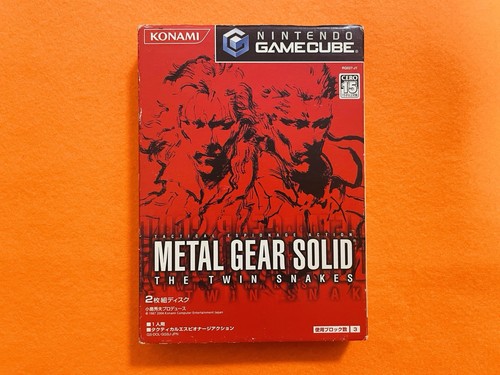 Nintendo gamecube metal gear - nintendo,
