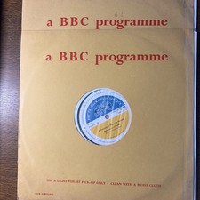 RARE BBC TRANSCRIPTION Live