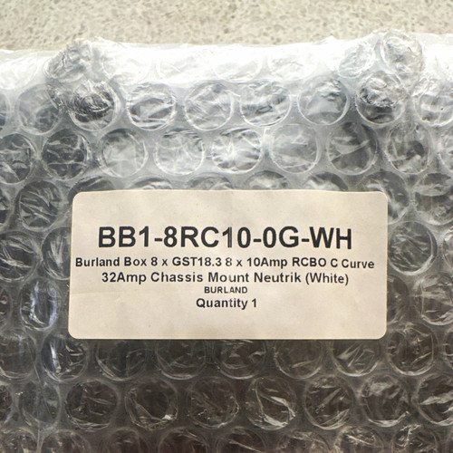 Burland bb1 8rc10 rcbo - burland, bb1-8rc10-0g-wh