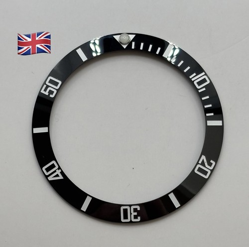 Ceramic black bezel insert - bezel,