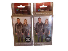 4 x  WATERPROOF PONCHOS 1 SIZE