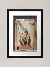Statue of Zeus Illustration