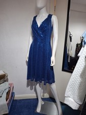 Grace Karin Blue Sequin Party