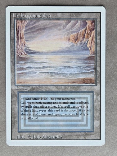 Mtg underground sea - mtg, ***underground