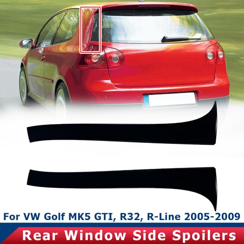 Gloss black rear window side - gloss,