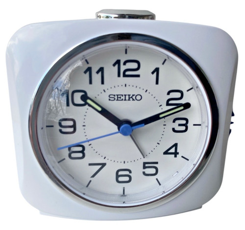 Seiko white bedside - white,