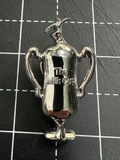 Football League Milk Cup Trophy Pin Badge