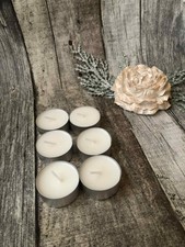 Soy Wax Tealight Candles~100% Pure Natural Soy Wax~ Hand Poured in Somerset
