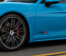 Porsche 718 cayman side - cayman, s
