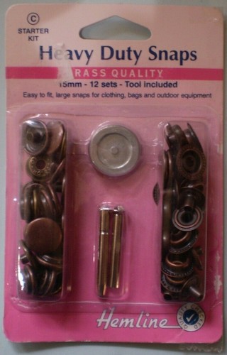 Hemline heavy duty snaps - heavy-duty,