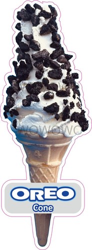 Ice cream van sticker - , oreo