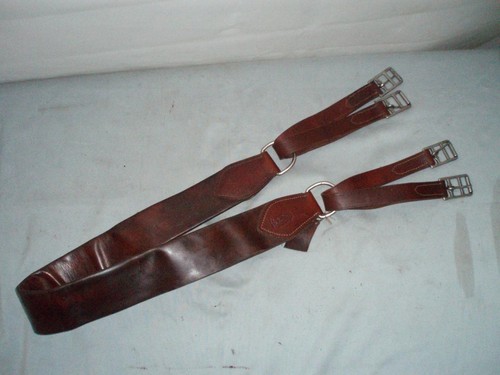 Used italian leather monturas - used,