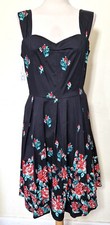 Ladies 1950s 40s Style Dress
