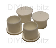 4 IKEA 122972 White Hole Plugs