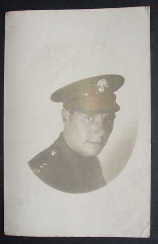 Ww1 rppc soldier from royal - ww1,