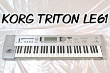 KORG TRITON Le 61 Key Synthesizer Keyboard Used Working