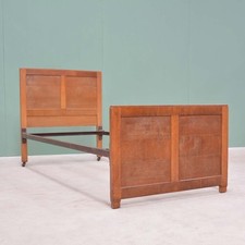 Oak single bed in the manner of Heals By A.B. Ltd, 'Good Furniture Units'