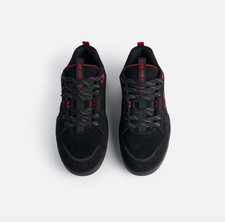 DVS Slot Black Red Suede