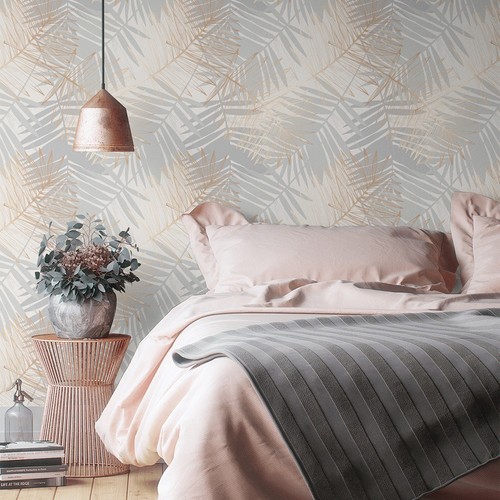 Tropical boho palm leaf peel - palm,