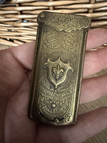 Antique victorian quadruple - antique,