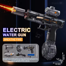 Led Light Emitting Electric Water Gun Toys 2 Variants with colours