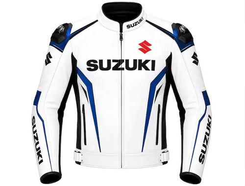 Suzuki men white leather - white,