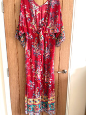 Monsoon Red Floral Seahorse