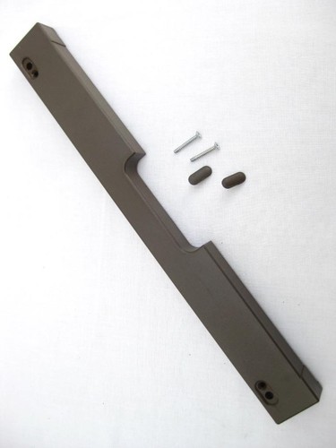 Handle with oval - , screw