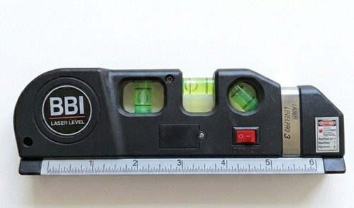 Spirit level with laser - level,
