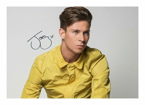 Joey essex autograph signed - signed, pp