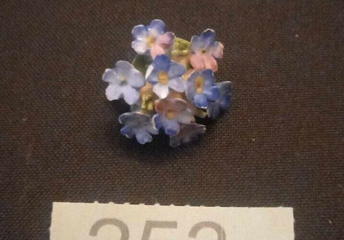 Vintage porcelain blue - vintage, purple