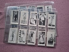 COMPLETE SET - R J LEA - GIRLS FROM THE SHOWS ( MATT VERSION )  VG a few GD