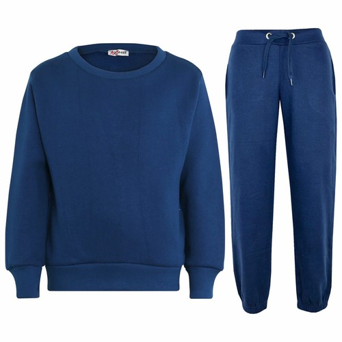 Kids navy tracksuit sweatshirt - kids,