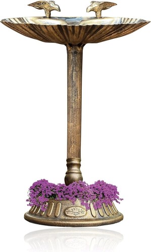 Garden bird bath - garden, feeder