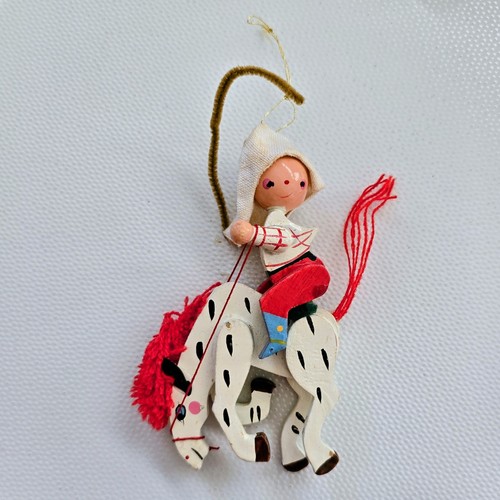 Vtg wooden rodeo - vtg, on
