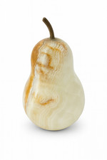 Vintage 3" Onyx Marble Pear