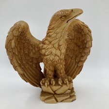 Carved Eagle Ornament Resin