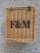 Fortnum & Mason tall wicker