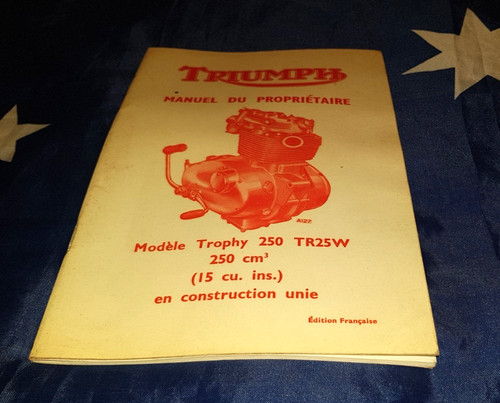Triumph trophy 250 - triumph,