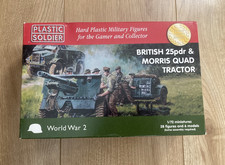 L282 Plastic Soldier Model  Kit WW2G20006 - British 25pdr & Morris Quad Tractor