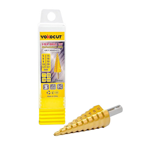 Step drill bit hss titanium - bit,