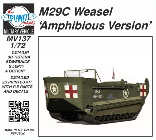Planet models mv137 m29c - 1:72,