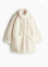 New H&M fluffy ladies Cream