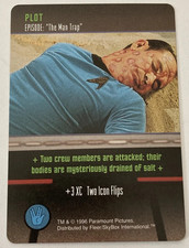 1996 Star Trek Card Game Plot - The Man Trap