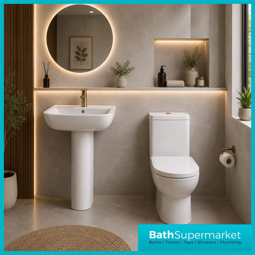 Modern rimless toilet - toilet, wc