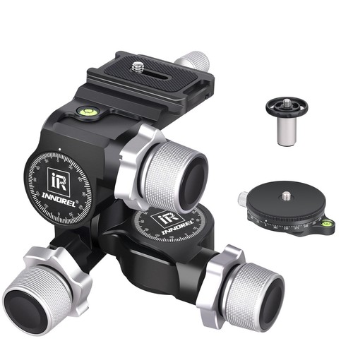 Gr5 way geared tripod head - 3-way,