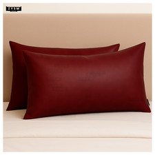 Maroon Real Leather Genuine