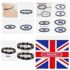 Unisex Natural Health Stone Magnetic Therapy Weight Loss Bracelet and/or Anklet