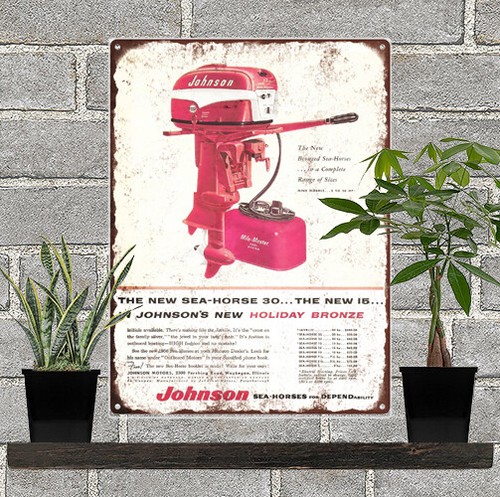 1956 johnson seahorse - seahorse, outboard