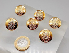 6 Gold-Tone Military Style